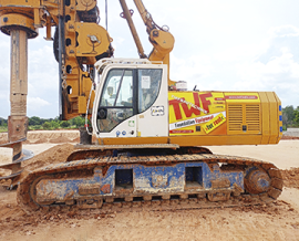 Used BAUER BG 26 Rotary Drilling Rig - Year 2016