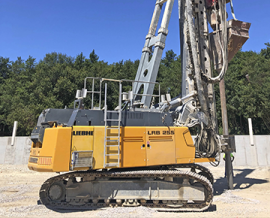 Used LIEBHERR Piling Rig LRB 255 - Year 2008