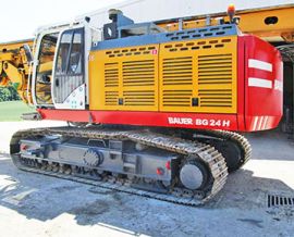 Usado BAUER BG 24 H Rotary Drilling Rig - Year 2015
